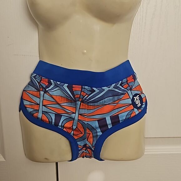 VB Rags Women's Volleyball Shorts Large Blue - Picture 2 of 16